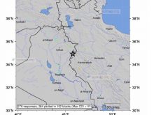 Sulaymaniyah earthquake map