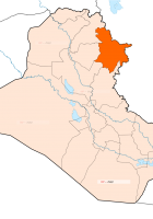 Sulaymaniyah map
