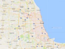 map of chicago